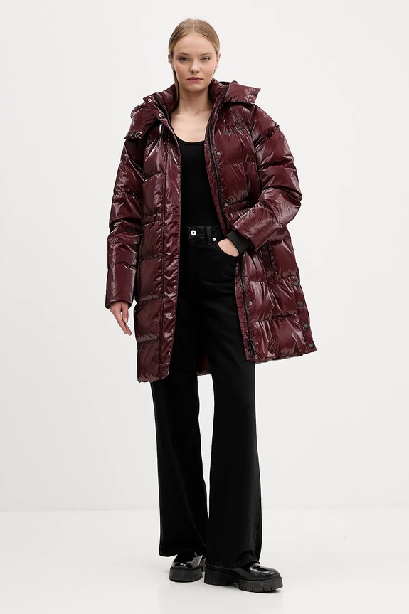 Jakna Karl Lagerfeld Jeans A4W15059 bordo AW25