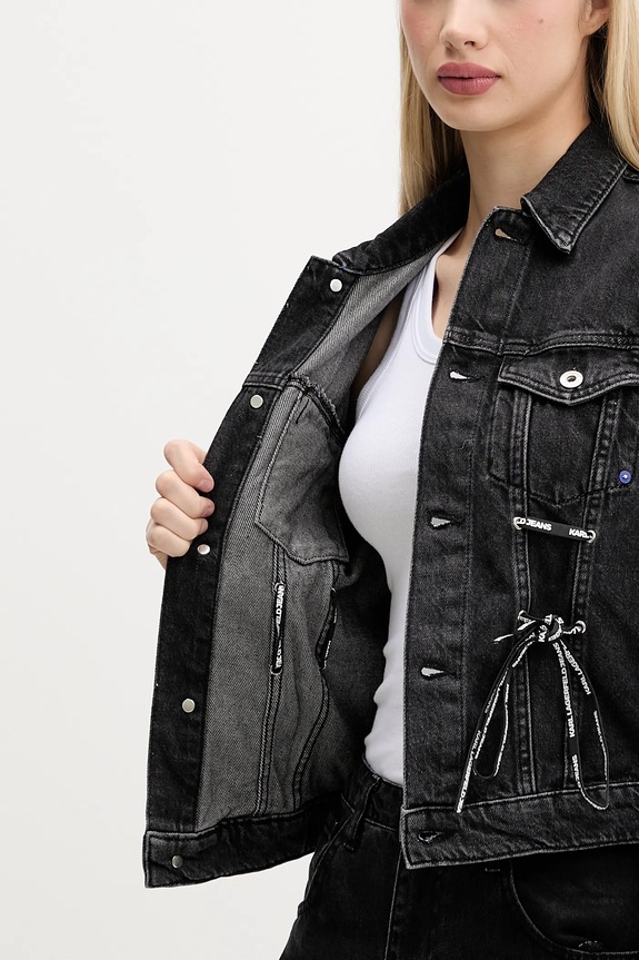Rifľová bunda Karl Lagerfeld Jeans A4W14012