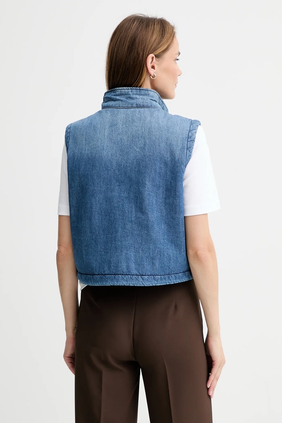 Oblečenie Rifľová vesta G-Star 2-Pkt Padded D26944.E090 modrá