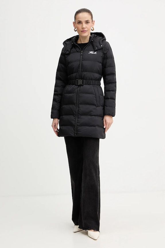 Μπουφάν Karl Lagerfeld A1W15047 μαύρο AW25