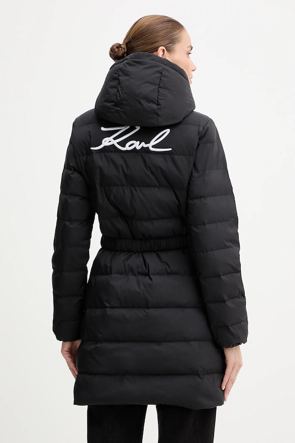 Ρούχα Μπουφάν Karl Lagerfeld A1W15047 μαύρο