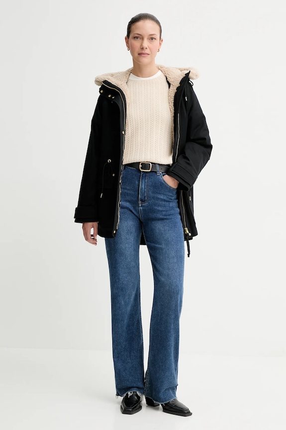 Marc O'Polo parka 5000006529 czarny AW25