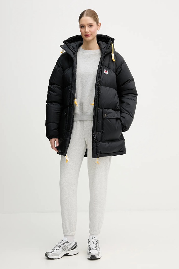 Fjallraven kurtka puchowa Expedition F89029 czarny AW25