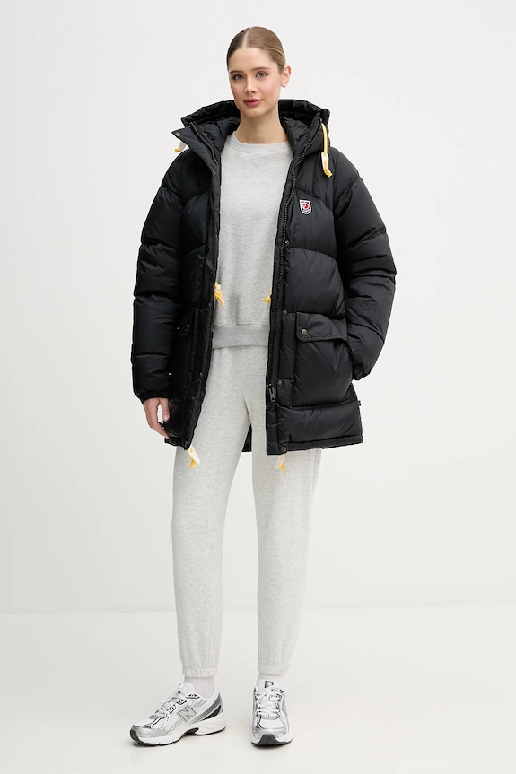 Fjallraven kurtka puchowa Expedition F89029 czarny AW25