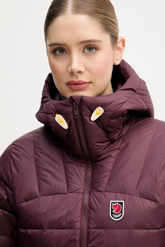 Fjallraven geacă de puf Expedition burgundia F86122