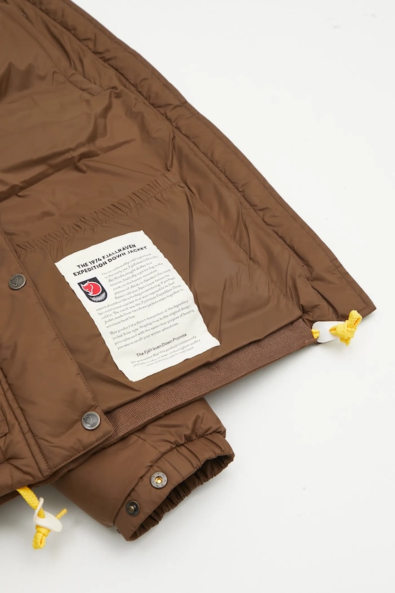 Fjallraven geacă de puf Expedition F89995 maro
