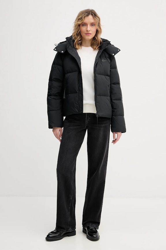 Lacoste pehelydzseki női BF3262 fekete AW25