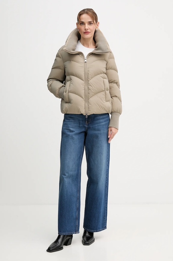 Páperová bunda Hetrego INARA 8P611 zelená AW25