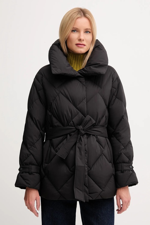 Μπουφάν με επένδυση από πούπουλα Hetrego QUENBY άλλο μαύρο 8P696