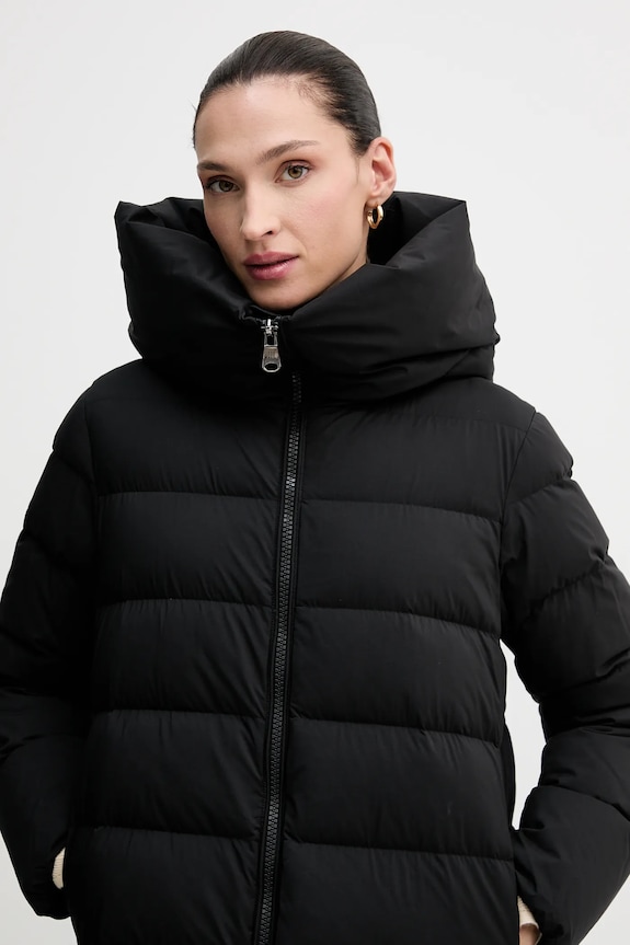Пухено яке Hetrego LENA черен 8P697