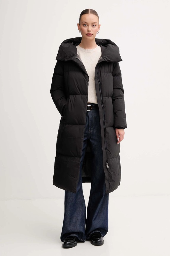 Páperová bunda Hetrego VALERY 8P691 čierna AW25