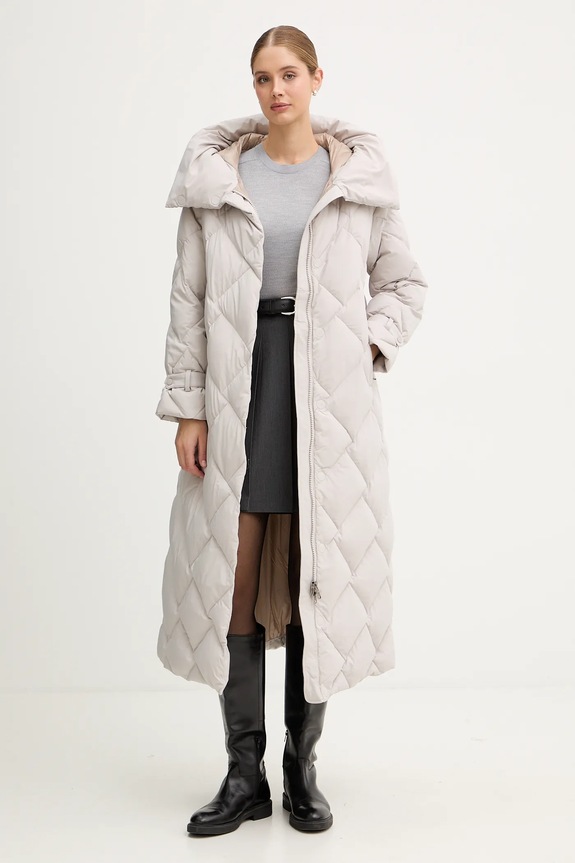 Péřová bunda Hetrego JENNA 8P695 béžová AW25