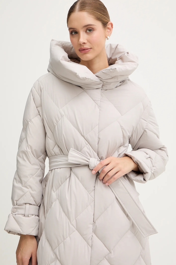 Péřová bunda Hetrego JENNA béžová 8P695