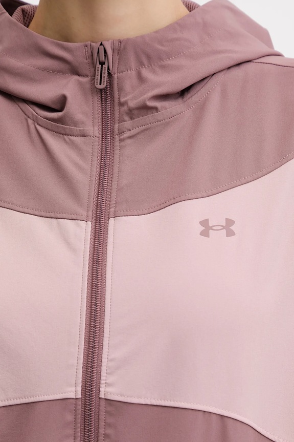 Μπουφάν Under Armour Rival Woven 6004849 καφέ
