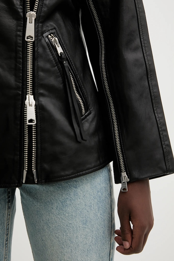 AllSaints bőrdzseki VENDRA W021LD