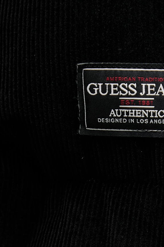 Guess Jeans kurtka sztruksowa W5BL17.W2061 czarny