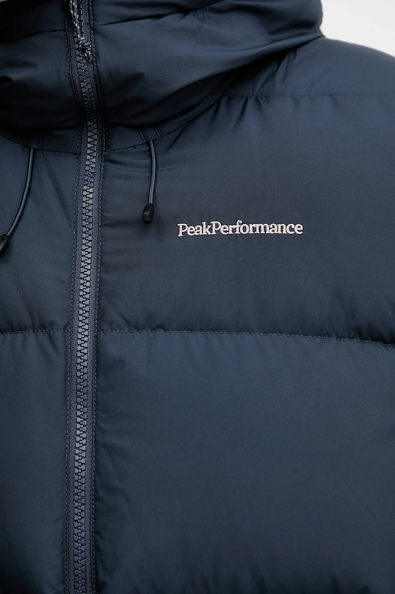 Пухова куртка Peak Performance Rivel G80551 темно-синій