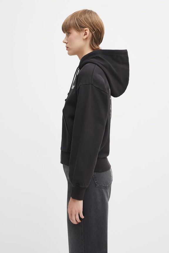 Carhartt WIP sweatshirt W' Hooded Schooling Jacket I035514.8906 black AW25