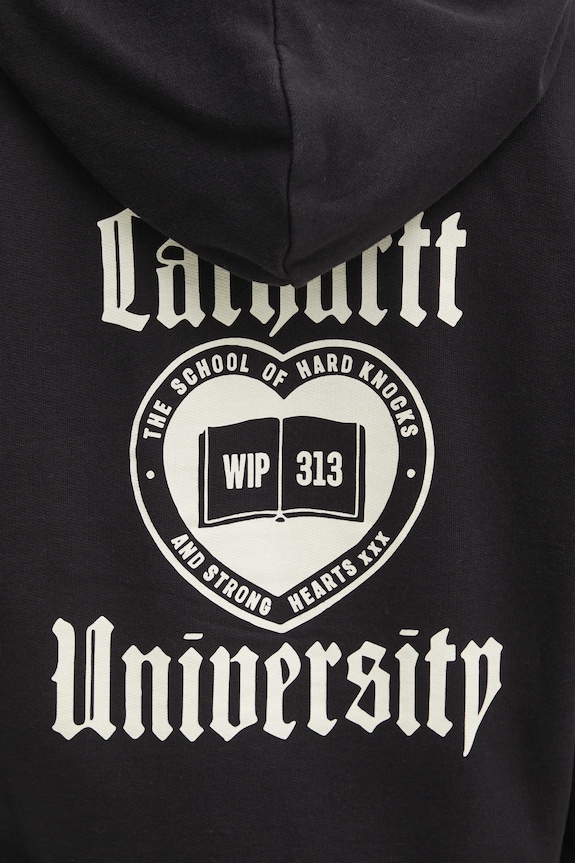 Carhartt WIP sweatshirt W' Hooded Schooling Jacket black I035514.8906