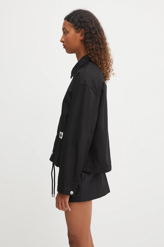 Куртка Carhartt WIP W'''''''' Simple Shirt Jac I033776.8901 чёрный AW25