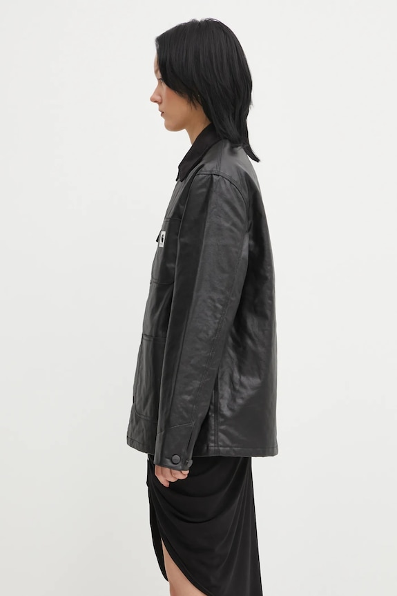 Carhartt WIP jacket W' Dean Michigan Jacket I035800.89XX black AW25