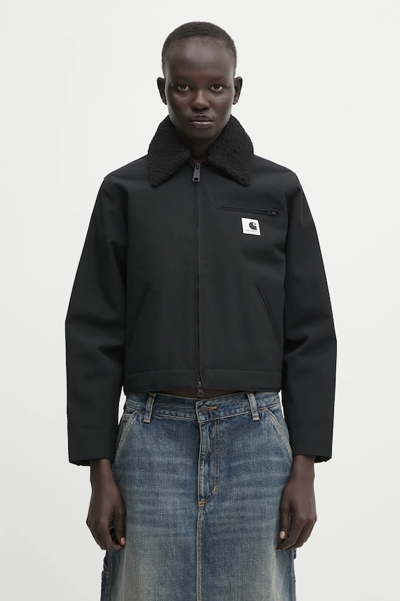 Куртка Carhartt WIP W' Newkirk Jacket без капюшона чёрный I035699.3AKXX