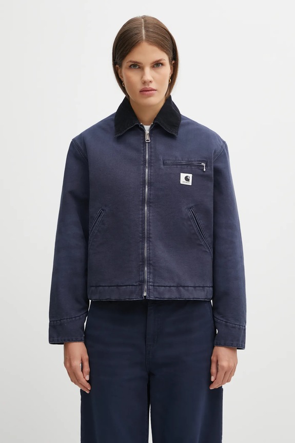 Carhartt WIP cotton jacket W' OG Detroit Jacket other navy I035672.0DI4O