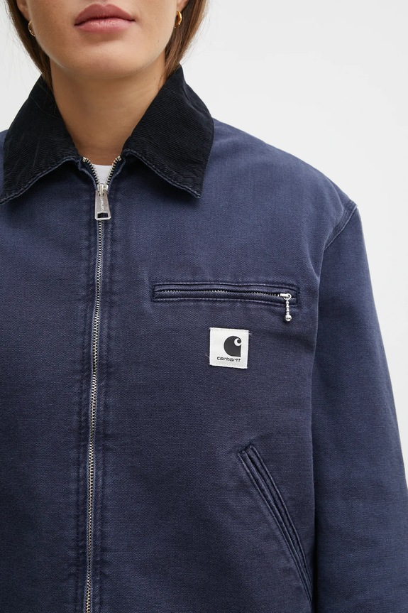 Carhartt WIP cotton jacket W' OG Detroit Jacket navy I035672.0DI4O