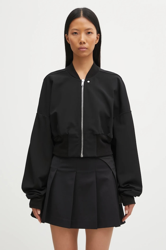 Jakna Rick Owens Lilies Flight bez tople podstave crna LI02E3708.JCVS