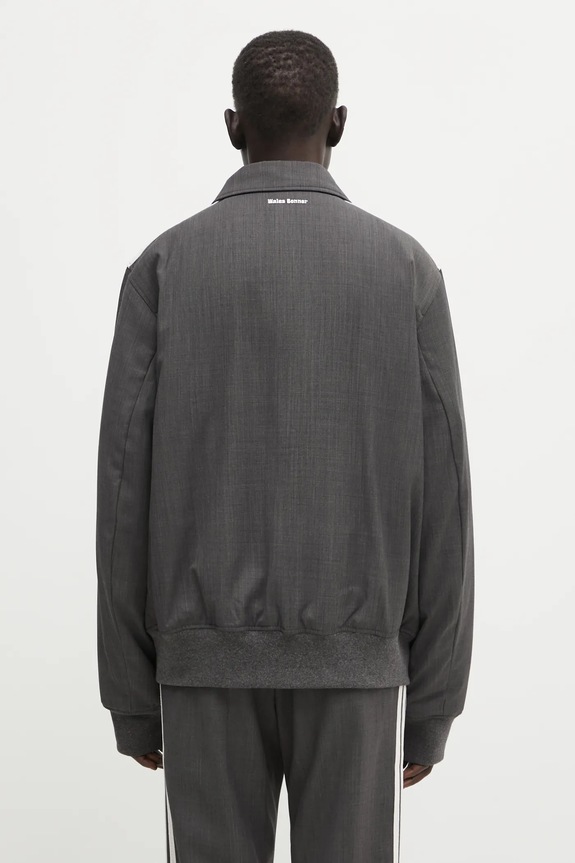 Oblečenie Bunda s prímesou vlny adidas Originals Wb Wool Blouson KB2315 sivá