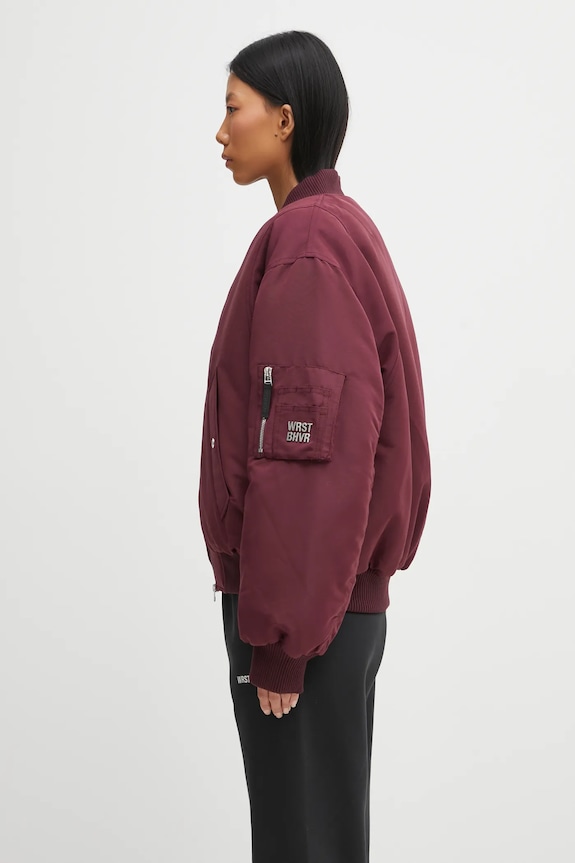 WRSTBHVR bomber jacket Arven U5025TD.3220 violet AW25