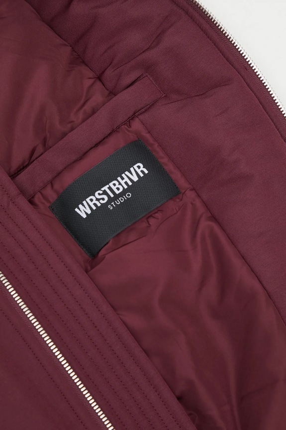 WRSTBHVR bomber jacket Arven U5025TD.3220 violet