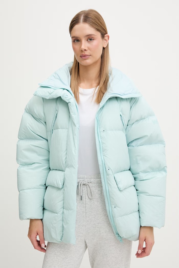 Helly Hansen geacă cu puf pentru femei W INSPIRE DOWN PUFFER turcoaz 53075