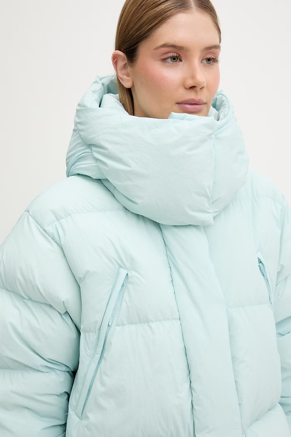 Helly Hansen geacă cu puf pentru femei W INSPIRE DOWN PUFFER 53075 turcoaz