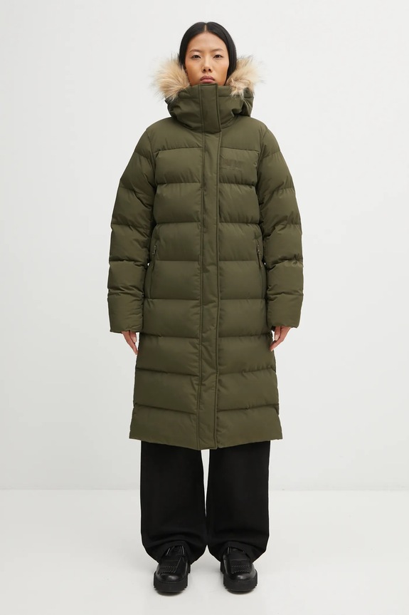 Helly Hansen W ARIA LONG PARKA дамско яке с изолация зелен 54512.
