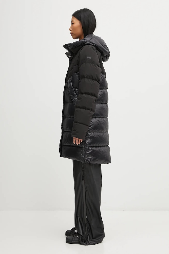 Helly Hansen kurtka puchowa W WINTER BLISS DOWN PARKA 54461 czarny AW25
