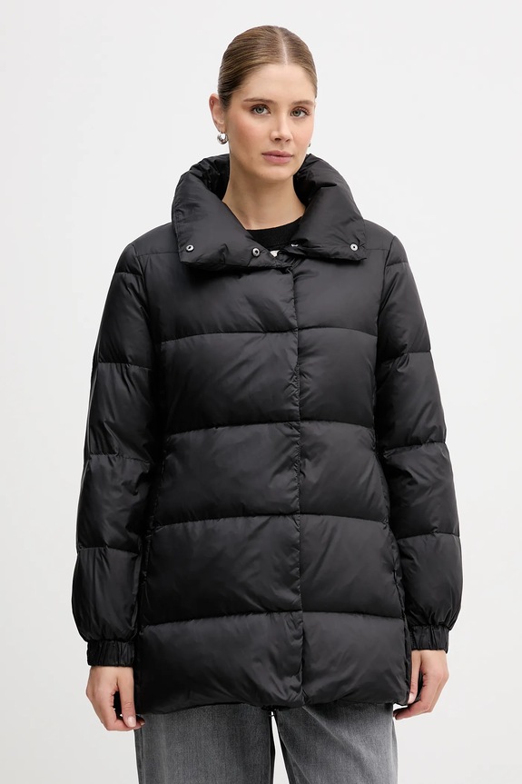 United Colors of Benetton geacă de puf cu captuseala negru 2NIWDN08X