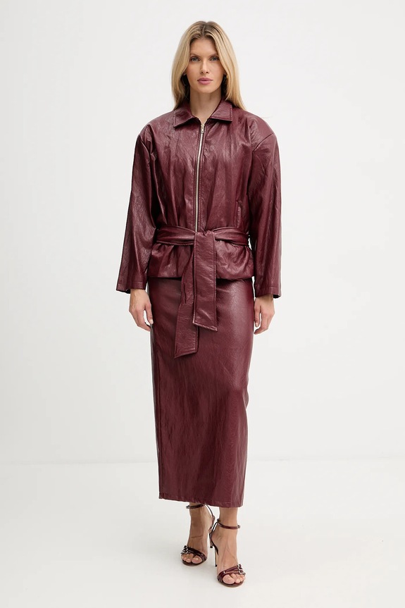 Haveone kurtka JMA.P040 bordowy AW25