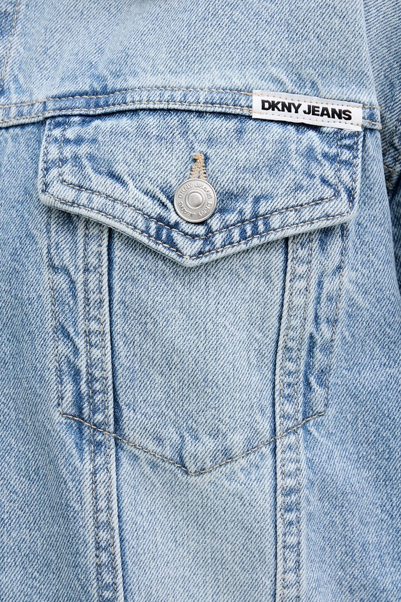 Džínová bunda Dkny DJ5J6201 modrá