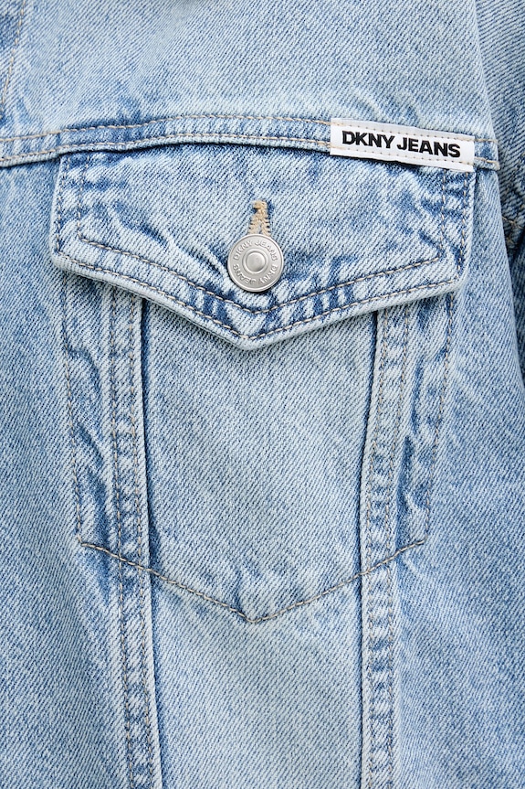 Džínová bunda Dkny DJ5J6201 modrá