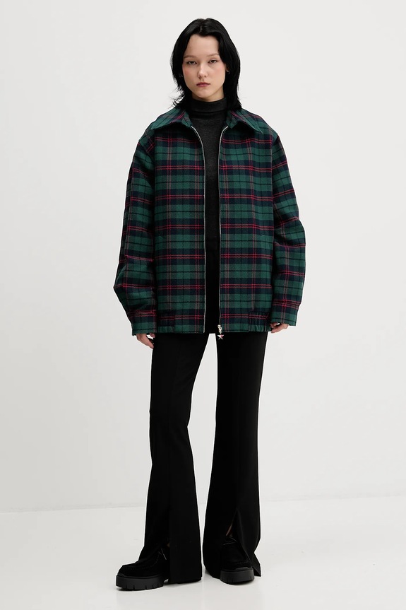 Jakna Tommy Jeans DN0DN00097 zelena AW25