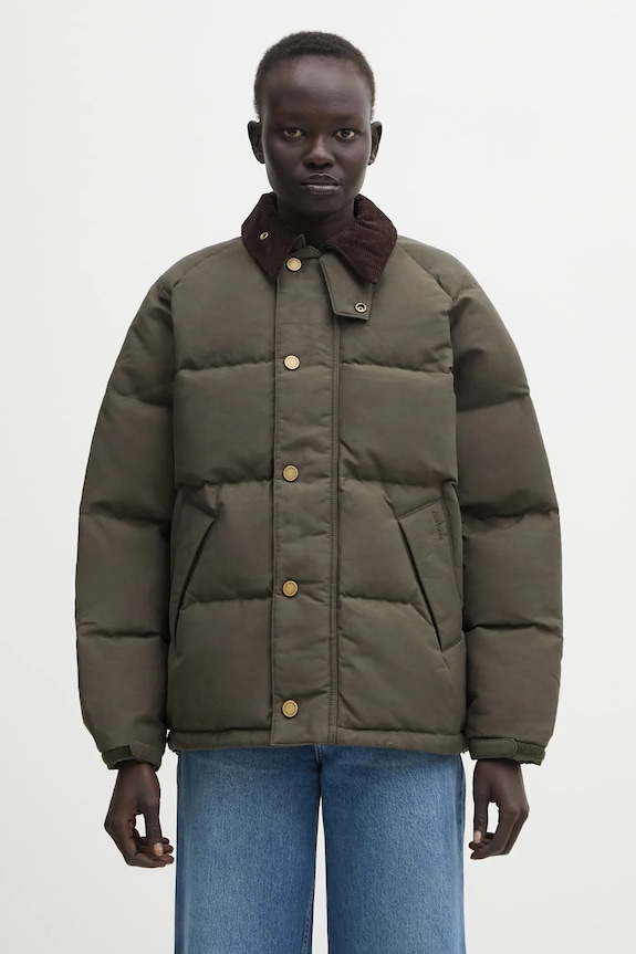 Sorel down jacket Sorel x Barbour OS Transport Wax Puffer other green A100153733