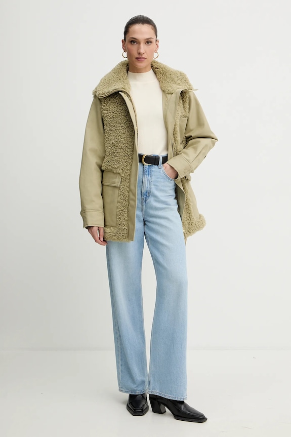 Bunda Marc O'Polo 5000006625 zelená AW25