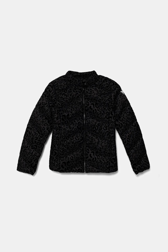 Dětská bunda Guess přechodné černá J5YL03.WHFH0.9BYA