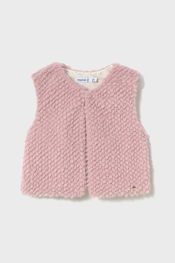 Mayoral vestă copii necaptusit roz 2359.4C.Baby.9BYA