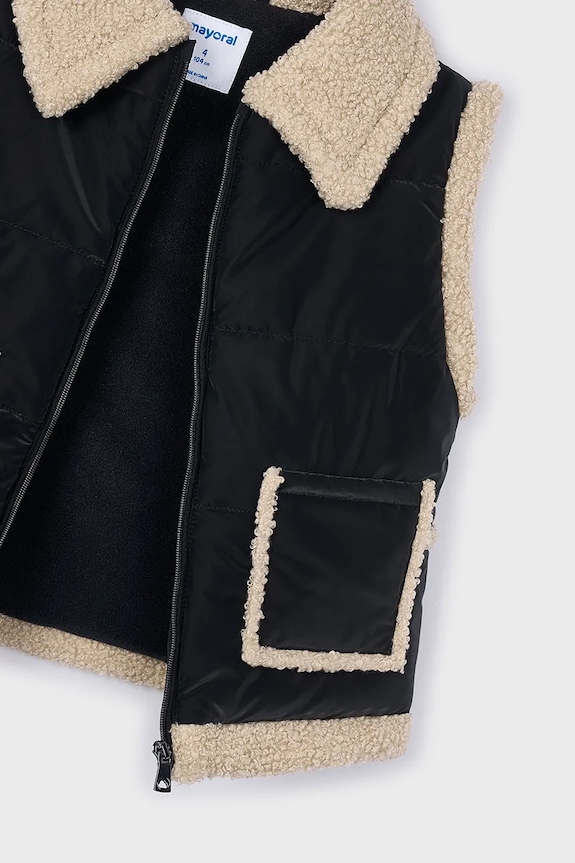 Mayoral vestă copii negru 4313.6J.Mini.9BYA