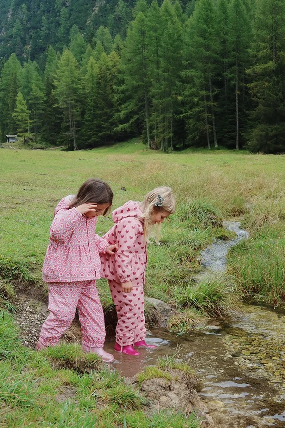 Komplet Konges Sløjd RAINY PALME SET GIRL KS103531.9BYA