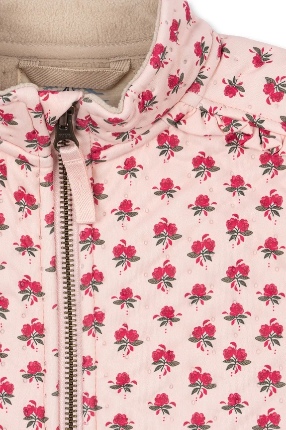 Konges Sløjd giacca per bambini THERMO FRILL JACKET GRS rosa KS103545.9BYA