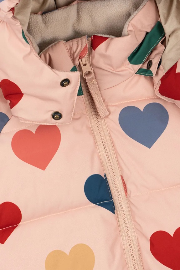 Παιδικό μπουφάν Konges Sløjd NUKA JACKET GRS μπεζ KS103522.9BYA