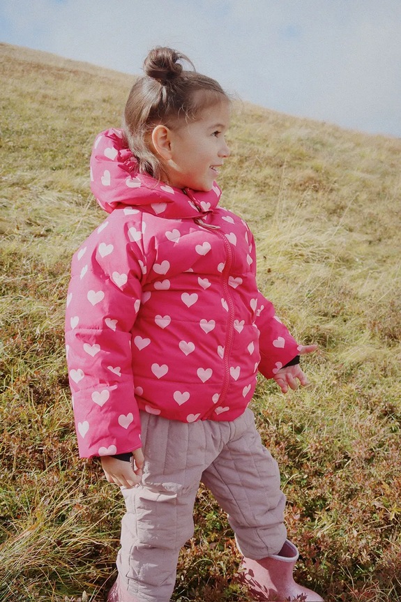 Παιδικό μπουφάν Konges Sløjd NUKA JACKET GRS άλλο ροζ KS103522.9BYA